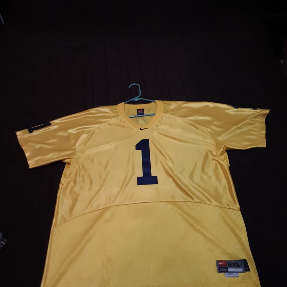 Vintage Nike Michigan Wolverines Custom ID Football Jersey
